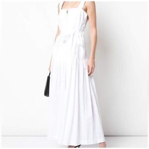Rachel Comey Chancery White Cotton Sundress - Sz 4
